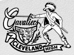 Grover Cleveland High School logo.